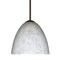 Besa Lighting Sasha Cord Pendant, Carrera, Bronze Finish, 1x9W LED 1BT-757219-LED-BR - alternate 1